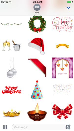 Holidays Pack for iMessage(圖2)-速報App