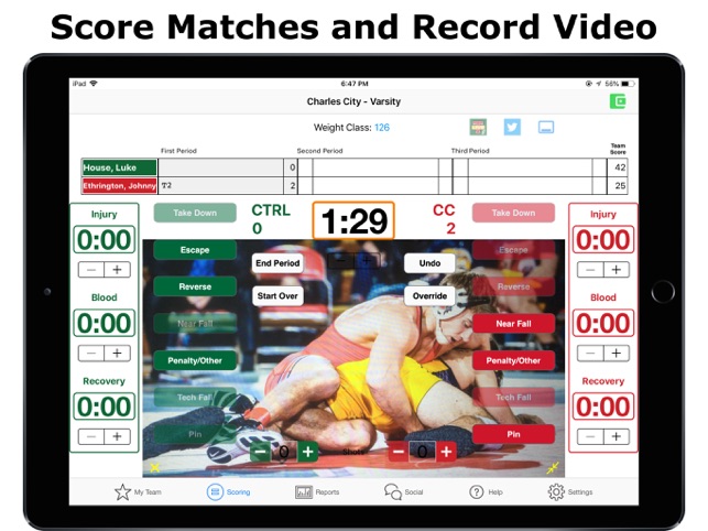 Takedown Scoring and Stats(圖1)-速報App