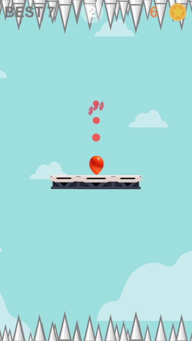 Red balloon jump: Creepy Clown screenshot 2