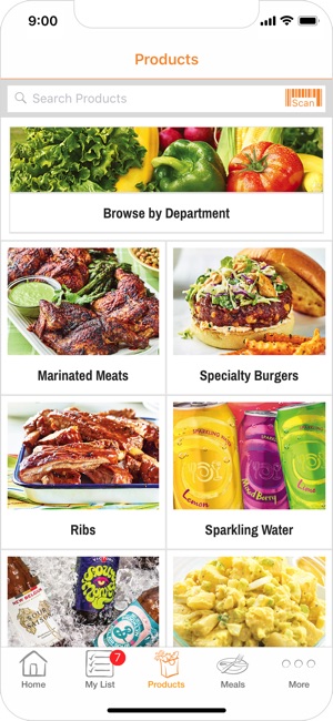 wegmans on the app store screenshots