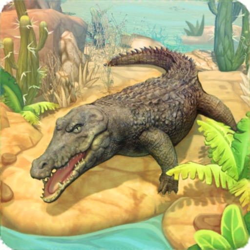Crocodile Family Sim Online iOS App