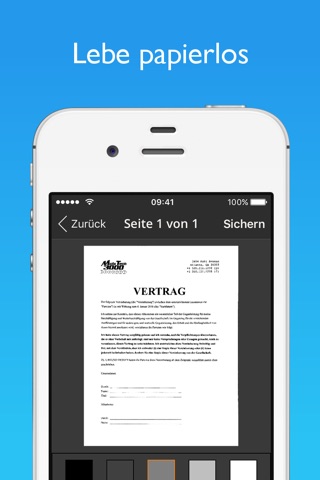 JotNot Scanner App screenshot 2