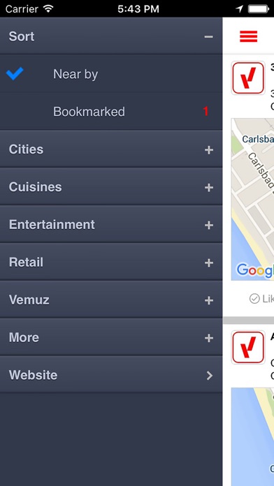 How to cancel & delete San Diego Venues from iphone & ipad 4