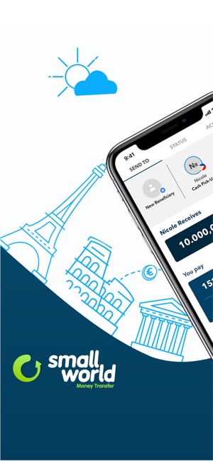 Small World Money Transfer On The Screenshots