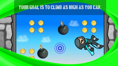 Ninja Hero Climbing Runner screenshot 2