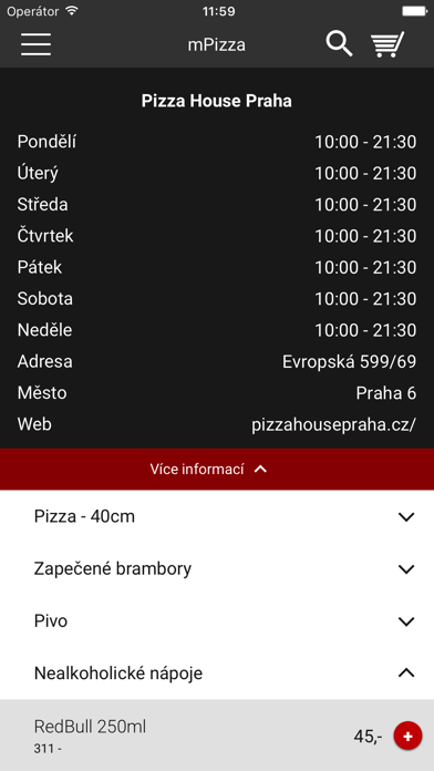 Pizza House Praha screenshot 3