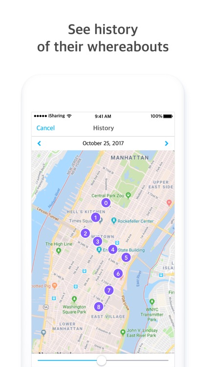 iSharing: GPS Location Tracker screenshot-3