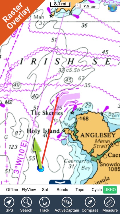 Marine : Wales and West England GPS Map Navigator