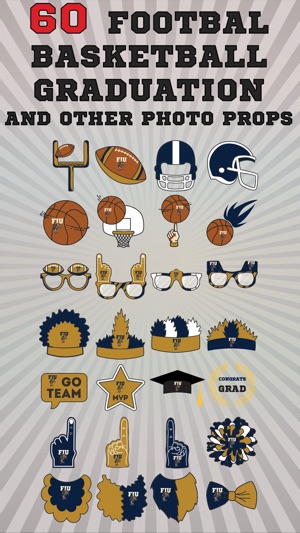 FIU Panthers PLUS Selfie Stickers(圖3)-速報App