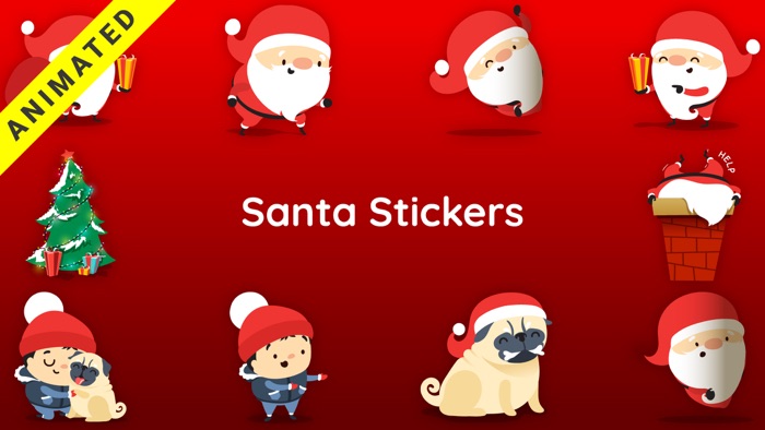 100 ANIMATED Xmas GIF Pack