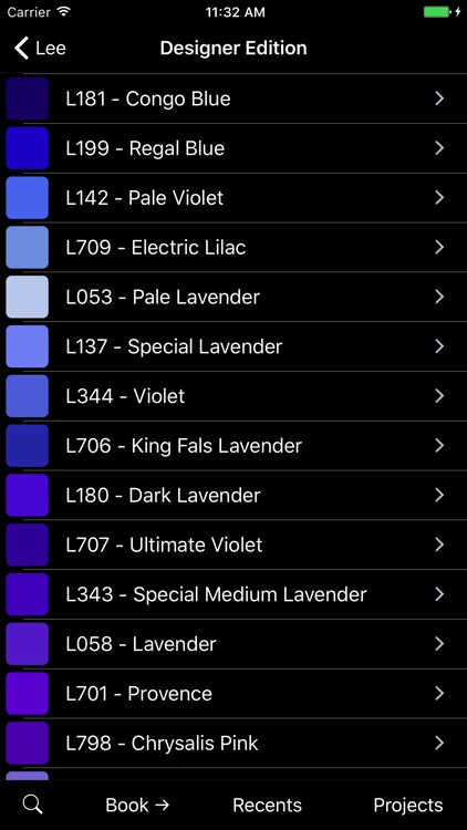 Gel Swatch Library