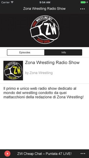 Zona Wrestling Radio Show(圖2)-速報App