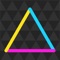 Tri Tri Again is a colour switching puzzle game where everything is made of triangles