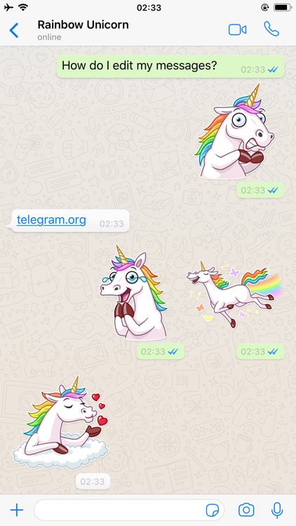 niezen Wees tevreden hardwerkend 10 Sticker Packs for WhatsApp by Telegram Messenger LLP