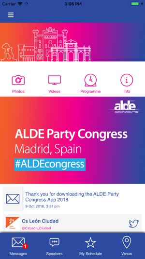 ALDE Party Congress, Madrid(圖1)-速報App