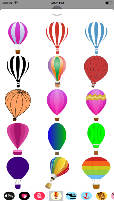 Lotsa Hot Air Balloon Stickers screenshot 2