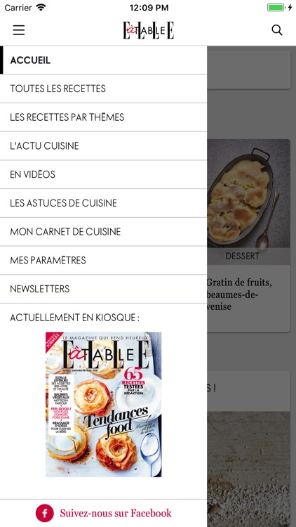 ELLE à table : idées recettes screenshot-4