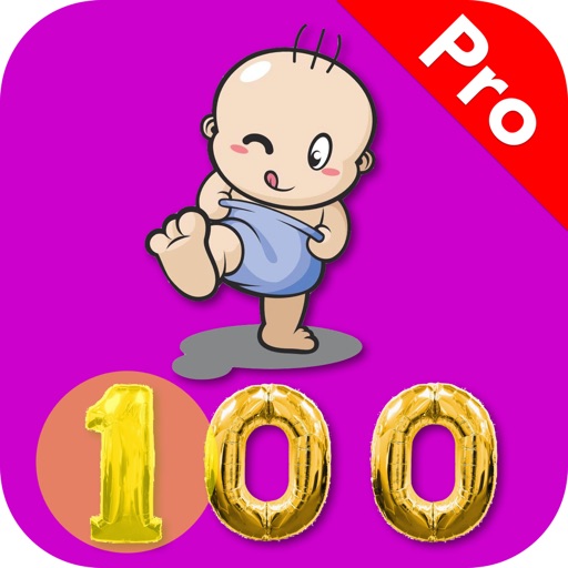 Number Learn Baby Count To 100 Icon