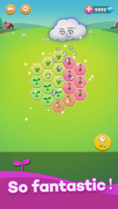 Hexa Farm :Simple Block Puzzle screenshot 2