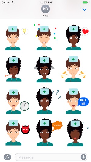 Nursemoji PRO Animated Emoji(圖1)-速報App