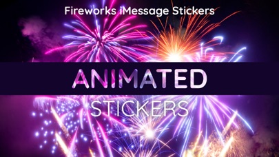 How to cancel & delete Animated Fireworks Stickers IM from iphone & ipad 1