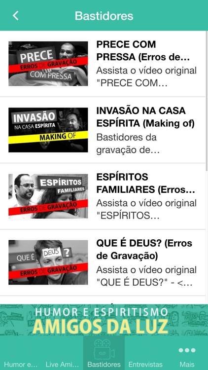 Canal Amigos da Luz screenshot-3