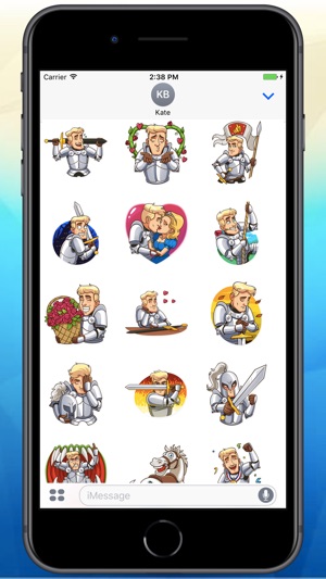 Romantic Knight Stickers(圖1)-速報App