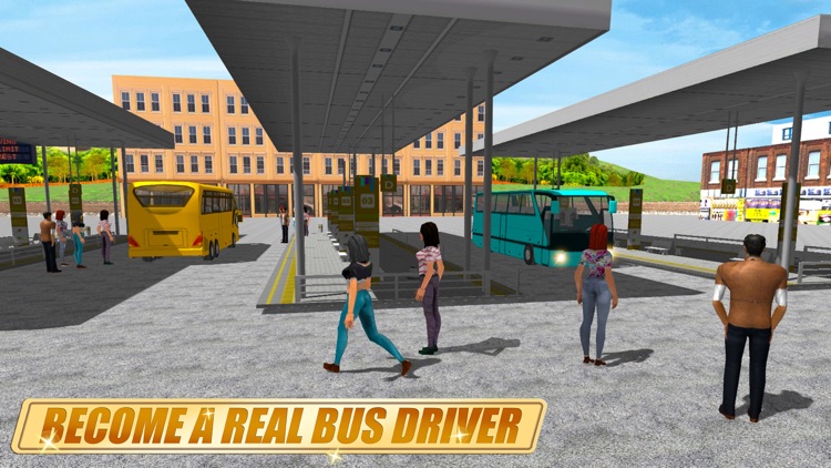 Real Coach Bus Simulator 3D screenshot-3