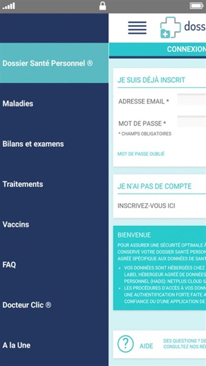 Dossier Santé Personnel(圖2)-速報App