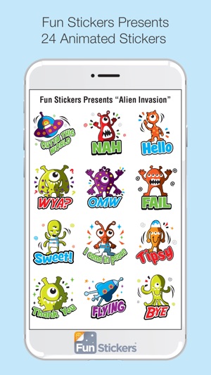 Alien Invasion iSticker(圖3)-速報App