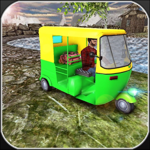 Off-Road Rickshaw Adventure 3D Icon