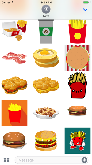 Fast Food Stickers: Tasty!(圖4)-速報App