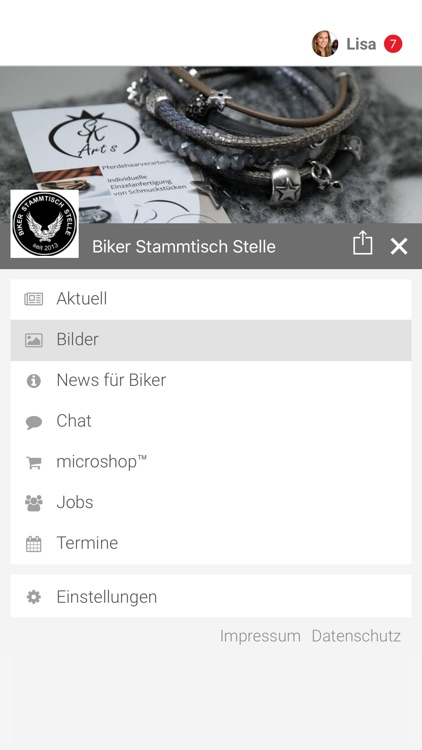 Biker Stammtisch Stelle
