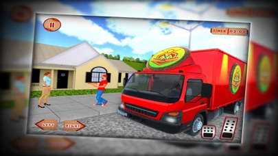 City Pizza Cargo Delivery Boy screenshot 2