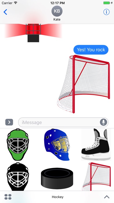 Ice Hockey Stickers: Game On! screenshot 2