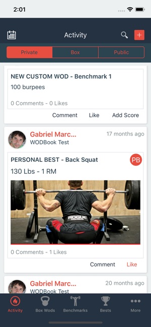 WODBook - Your WOD Tracker(圖1)-速報App