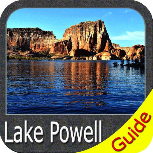Lake Powell GPS offline fishing charts navigator