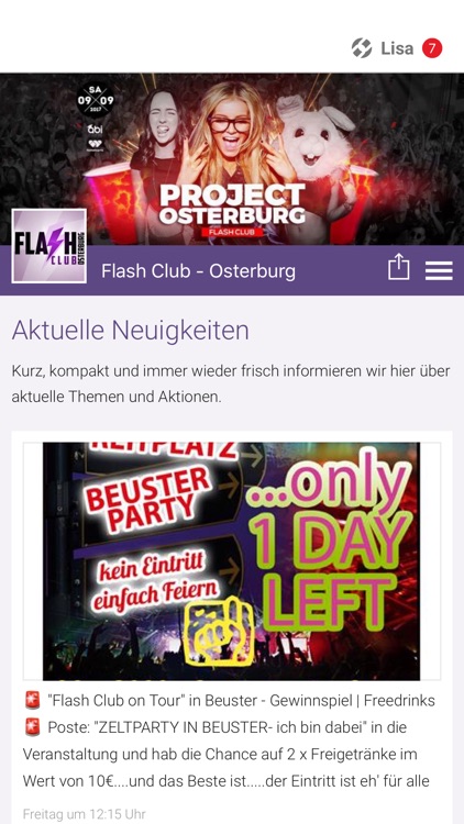 Flash Club - Osterburg