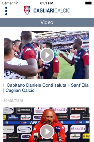 Cagliari Calcio screenshot 3