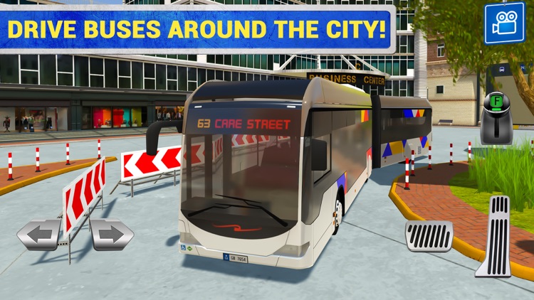 City Bus Driving Sim screenshot-0