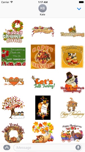 Animated Thanksgiving Sticker(圖2)-速報App