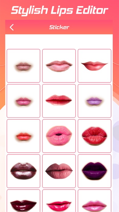 Stylish Lips Photo Editor screenshot 2