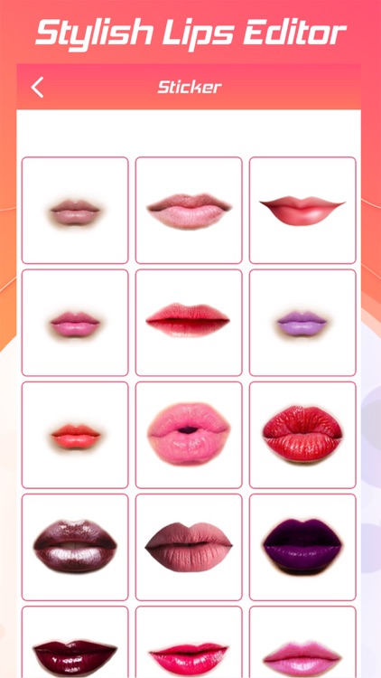 Stylish Lips Photo Editor