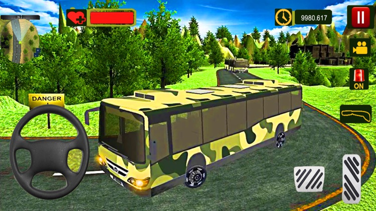 Army Bus:Military Parking 2018
