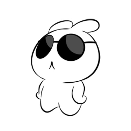 Sketchy Bunny Animated icon