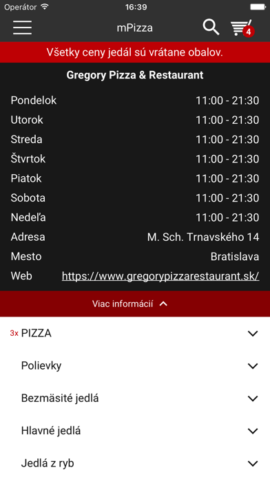 Gregory Pizza & Restaurant screenshot 4