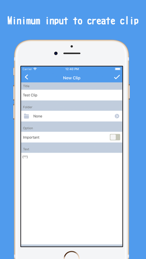 ‎QuickClip | Clipboard Manager Screenshot