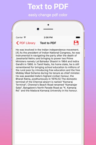 PDF Scanner and Reader Pro screenshot 2