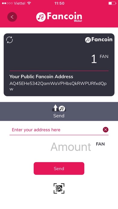 Fancoin Wallet screenshot 4