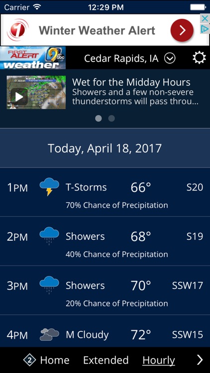 KCRG TV9 First Alert Weather screenshot-3